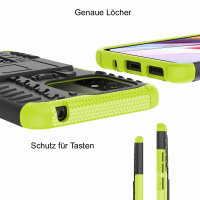 Hülle für Xiaomi Redmi 12C Outdoor Handyhülle Handy Tasche Case Cover TPU Bumper Grün