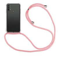 Handykette Motorola Moto E20 E30 E40 Handyhülle mit Band Hülle Handy Tasche