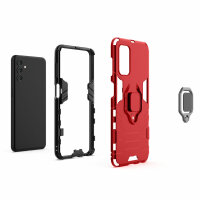 Hülle für Samsung Galaxy A13 4G, Schutzhülle Handy Tasche Ring Case Cover Bumper