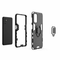 Hülle für Samsung Galaxy A13 4G, Schutzhülle Handy Tasche Ring Case Cover Bumper