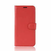 Handyhülle für Apple iPhone 11 – Klapphülle PU-Leder Rot