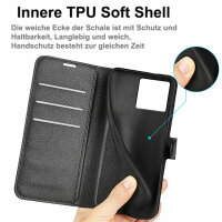 Handy Tasche ZTE Blade V50 Vita Handyhülle Hülle Wallet Case Flip Cover Etui