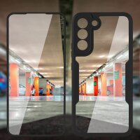 360° Grad Hülle für Samsung Galaxy S23+ vollschutz Integriertem Displayschutz Rosa