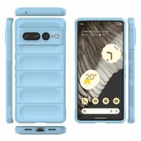 Hülle für Google Pixel 7 Pro Handyhülle Handy Tasche Back Cover Bumper TPU Case Hellblau