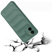 Hülle Xiaomi Redmi A1 Handyhülle Outdoor Case Back Cover Handy Tasche Bumper Grün