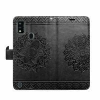 ZTE Blade A51 Hülle Handy Tasche Schutzhülle Klapphülle Flip Case Schale Etui BF