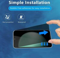 2x Panzer Folie PRIVACY SAMSUNG Displayschutz Folie Echt Glas Blickschutzfolie  S23 FE