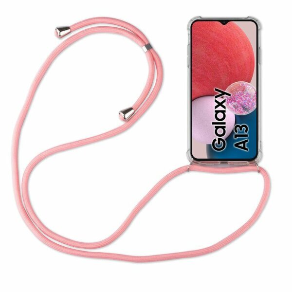 Handykette für Samsung Galaxy A13 Handyhülle mit Band Schutz Hülle Handy Tasche