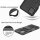 Handy Tasche für SAMSUNG Galaxy Hülle Handyhülle Schutzhülle Outdoor Case Schale Galaxy A12 SM-A125F Schwarz