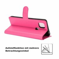 ZTE Handy Tasche Flip Cover Case Buch Klapp Schutz Hülle Etui Wallet Buchtasche ZTE Blade A5 2019 Pink