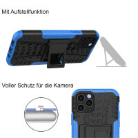 Handyhülle für Apple iPhone 12 / 12 Pro – Panzer Cover Blau