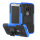 Handy Tasche Lenovo Motorola Panzer Hülle Hybrid Case Cover Schutzhülle Bumper Motorola Moto E5 Play Blau