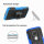 Handy Tasche Lenovo Motorola Panzer Hülle Hybrid Case Cover Schutzhülle Bumper Motorola Moto E5 Play Blau