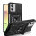 Outdoor Panzer Hülle Motorola Moto G13 / G23 / G53 mit Kameraschutz Ringhalter Schwarz