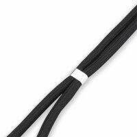 Handy Hülle mit Band Schutzhülle Handykette Seil Silikon Handy Tasche mit Schnur Nokia 5.4 Schwarz