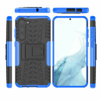 Outdoor Hülle für Samsung Galaxy S23 Handyhülle Handy Tasche Bumper TPU Silikon Blau