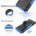 Outdoor Hülle für Samsung Galaxy S23 Handyhülle Handy Tasche Bumper TPU Silikon Blau