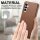 Hülle Handyhülle Stoßfeste Handy Tasche Ultra-Dünn Case Leder Bumper für Samsung Galaxy S24 Ultra Braun