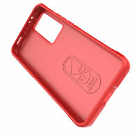 betterfon Airbag Case für Xiaomi 12T Pro 5G Hülle Handyhülle Silikon Case  Rot