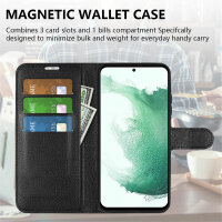 Hülle für Samsung Galaxy S23+ Handyhülle Handy Tasche Klapphülle Flipcase Etui
