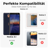 Handy Tasche Nokia Hülle Outdoor Hybrid Case Cover...