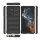 Hülle Handyhülle für Samsung Galaxy S22 Ultra - Schutzhülle Handytasche Case TPU Schwarz