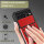 Outdoor Panzer Hülle Google Pixel 8 Handyhülle mit Kameraschutz Ringhalter Cover Rot