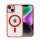 Handyhülle für Apple iPhone 14 Plus – Magnet Case Rot