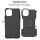 Handyhülle für Apple iPhone 12 Mini – Panzer Cover Schwarz