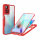 360° Grad Hülle Xiaomi Redmi 10 2022 Handyhülle mi Integriertem Displayschutz Rot