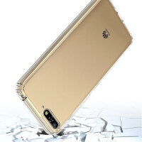 Huawei Hülle Crystal Panzer Case Handy Tasche Outdoor Cover Bumper Schutzhülle Y6 2018