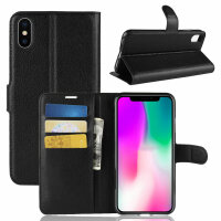 Apple iPhone Handy Tasche Flip Cover Case Buch Klapp...