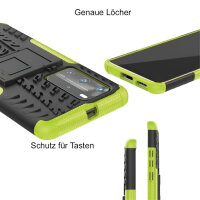 Outdoor Case Panzer Hülle Cover Huawei Handytasche Schutzhülle Handyhülle Handy Grün P40 Pro