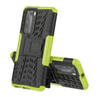Outdoor Case Panzer Hülle Cover Huawei Handytasche Schutzhülle Handyhülle Handy Grün P40 Pro