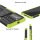 Outdoor Case Panzer Hülle Cover Huawei Handytasche Schutzhülle Handyhülle Handy Grün P40 Pro