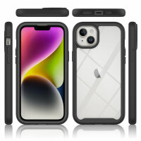 Handyhülle für Apple iPhone 15 - 360° Panzer Case mit Displayschutz