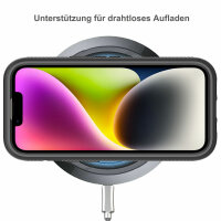 Handyhülle für Apple iPhone 15 - 360° Panzer Case mit Displayschutz