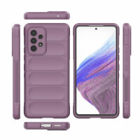 Handy Tasche für Samsung Galaxy A53 5G Hülle Handyhülle Outdoor Case Back Cover  Lila