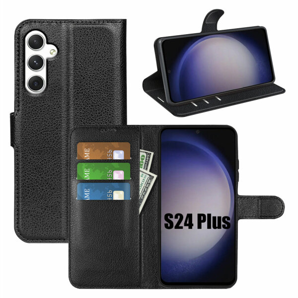 Hülle für Samsung Galaxy S24+ Handyhülle Handy Tasche Klapphülle Flipcase Etui