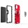Handy Tasche für Samsung Galaxy Ring Case Hülle Outdoor TPU Back Cover Bumper  Galaxy S21 Rot