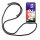 Handykette für Samsung Handyhülle mit Band Schutz Hülle Handy Tasche mit Schnur Samsung Galaxy A22 5G Grau