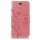 Huawei Handy Tasche Handyhülle Schutz Hülle Blumen Flip Cover Buch Case Etui Huawei Y7 2019 Rosa