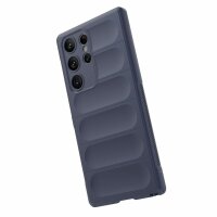 Hülle für Samsung Galaxy S23 Ultra Handyhülle Handy Tasche Back Cover Bumper TPU Blau