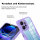 360° Grad Hülle Xiaomi Redmi Note 12 4G Rundum vollschutz mit Displayschutz Lila