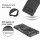 Handy Tasche für Samsung Galaxy Case Panzer Hülle Cover Schutzhülle Etui Bumper Galaxy S10 SM-G973 Schwarz