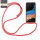 Handykette für Samsung Galaxy Xcover 6 Pro Handyhülle mit Band Hülle mit Kordel Rot