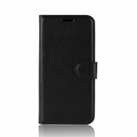 Handy Tasche Huawei Handyhülle Cover Case Klapp Schutz Hülle Etui Wallet Bumper Huawei P Smart Z Schwarz