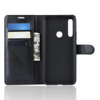 Handy Tasche Huawei Handyhülle Cover Case Klapp Schutz Hülle Etui Wallet Bumper Huawei P Smart Z Schwarz