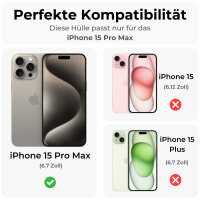 Handyhülle für Apple iPhone 15 Pro Max - Ring...