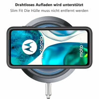 Panzer Hülle Handy Tasche 360 Grad TPU vollschutz mit Integriertem Displayschutz Motorola Moto G52 / G82